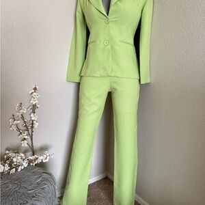 Women's Green Pantsuit